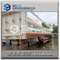 20ft/40ft (8,9,10,12 tubes)25Mpa CNG Gas transport Tube Bundle Tanker Semi Trailer